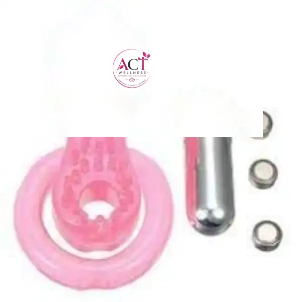 Big Tongue Male Mini Vibrators Cockring Rings - Product Gallery View 5 | act wellness