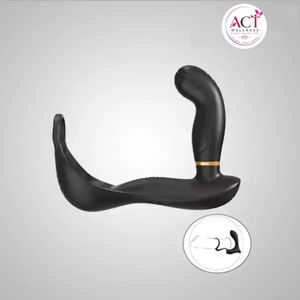 Multi Freq G Spot Dual Motor Wireless remote USB Vibrator Prostate Massager - Buy Online in India | act wellness - view 1