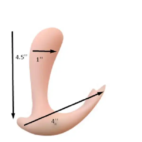 Multi Speed Dolphin Shape Vibrating Panty - Product Gallery View 3 | act wellness