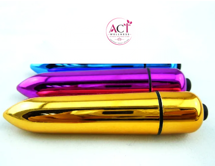 Multi-speed Power Bullet Vibrator For Clit & Nipple - Product Gallery View 3 | act wellness