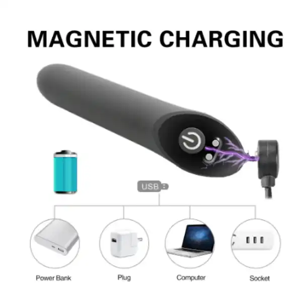 Multi Speed USB Charging Powerful Bullet Vibrator - Product Gallery View 5 | act wellness