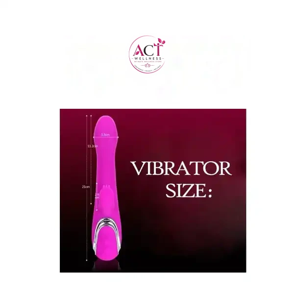 Naughty G Spot 7 Speed Rabbit Vibrator - Product Gallery View 2 | act wellness