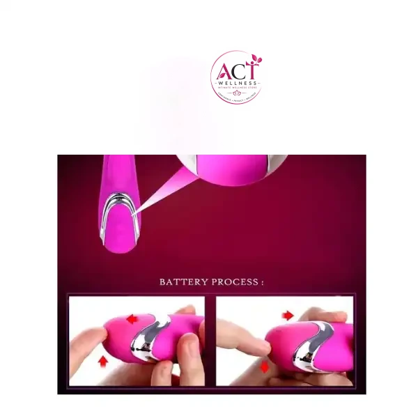 Naughty G Spot 7 Speed Rabbit Vibrator - Product Gallery View 3 | act wellness