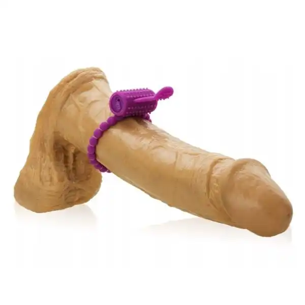 Naughty Play Erotic Vibrating Cockring For Men - Product Gallery View 4 | act wellness