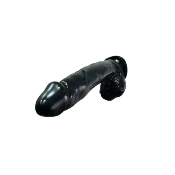 New African Real Stick Black Stronger Suction Dildo - Product Gallery View 2 | act wellness