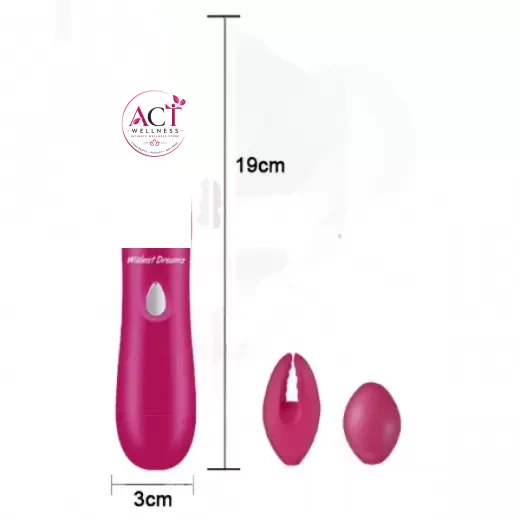 Nipple & Clit G-Spot Stimulator Massager - Product Gallery View 2 | act wellness
