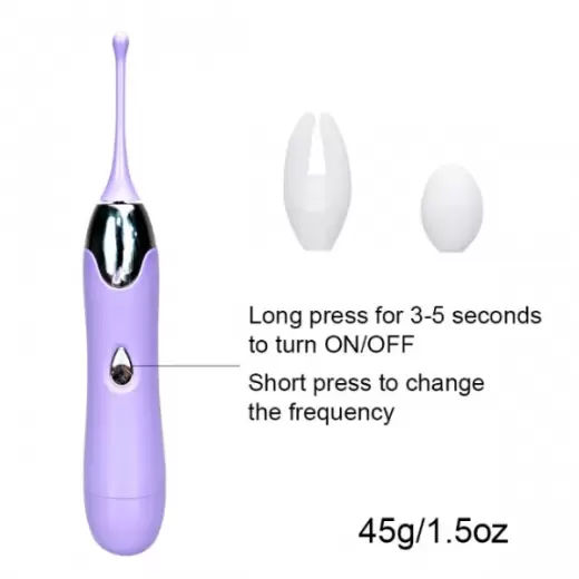 Nipple & Clit G-Spot Stimulator Massager - Product Gallery View 3 | act wellness