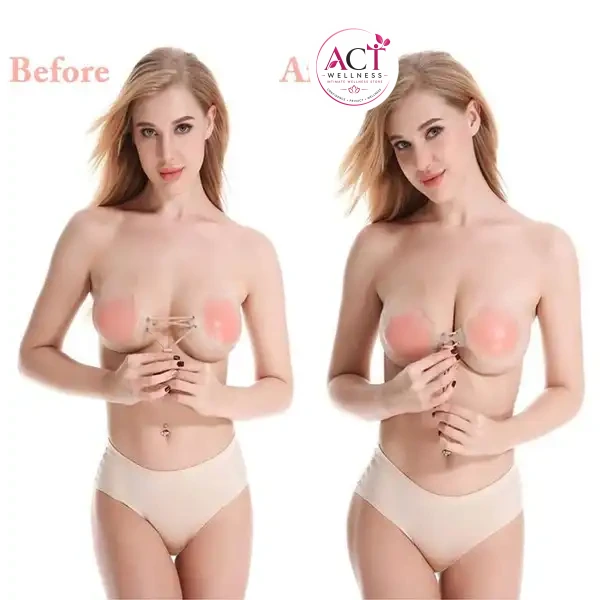 Silicone Nipple Cover Pasties,Invisible Push Up Bra Adhesive - Product Gallery View 3 | act wellness
