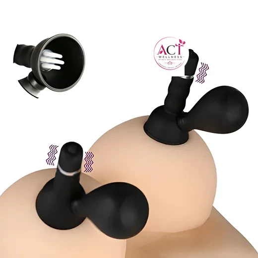 Nipple Sucker Vibrator Pump Suction Cup Breast For Women - Product Gallery View 3 | act wellness