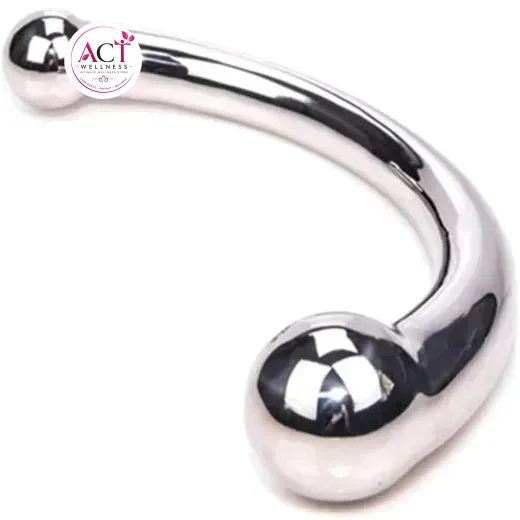 Njoy Curved Dual Ended Anal Plug - Product Gallery View 3 | act wellness