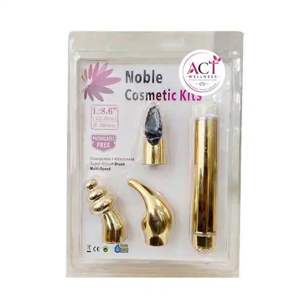 Noble Kit Vibrator with 3 Attachment - Product Gallery View 5 | act wellness