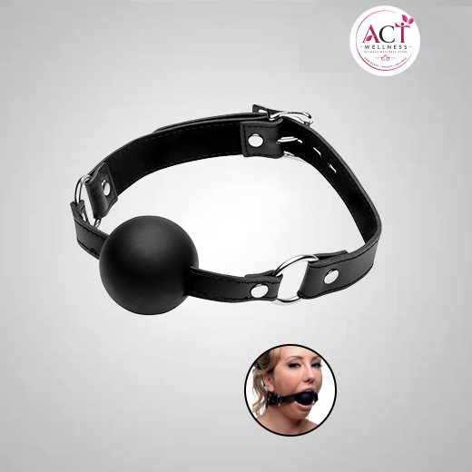 Open Mouth Gag Ball - Buy Online in India | act wellness - view 1
