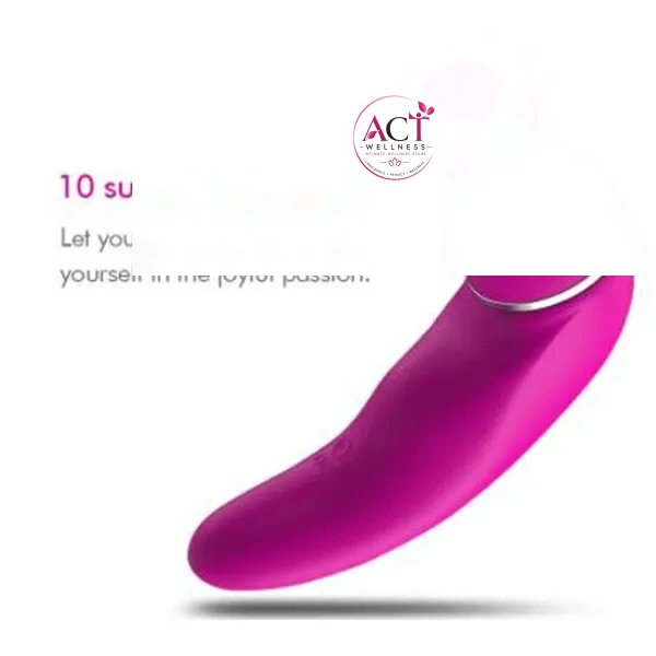 Oral Sex Licking & Nipple Sucking Clitoral Stimulator Vibrator - Product Gallery View 4 | act wellness