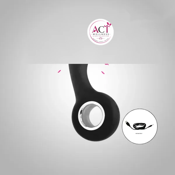 P-Spot Anal Vibrator With Ring - Buy Online in India | act wellness - view 1