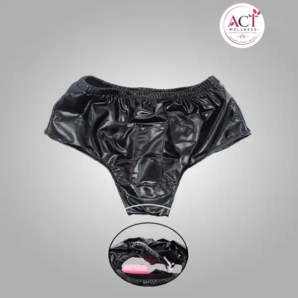 Pants Underwear Strap on Women Men Dildo Panty Vibrator Dildo - Buy Online in India | act wellness - view 1