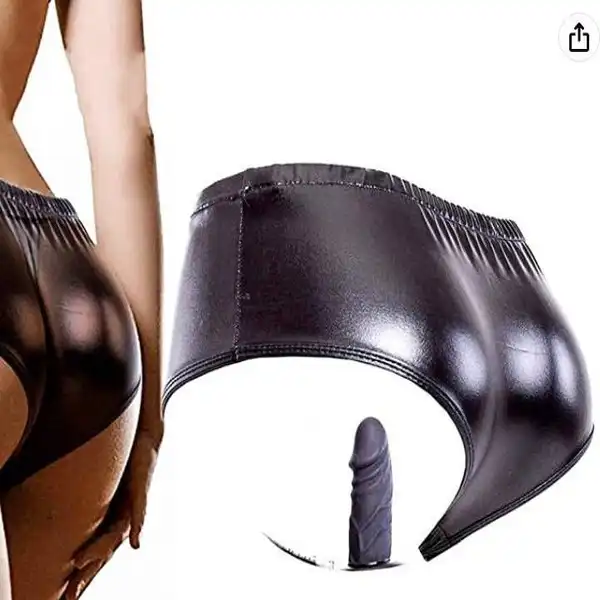 Pants Underwear Strap on Women Men Dildo Panty Vibrator Dildo - Product Gallery View 2 | act wellness