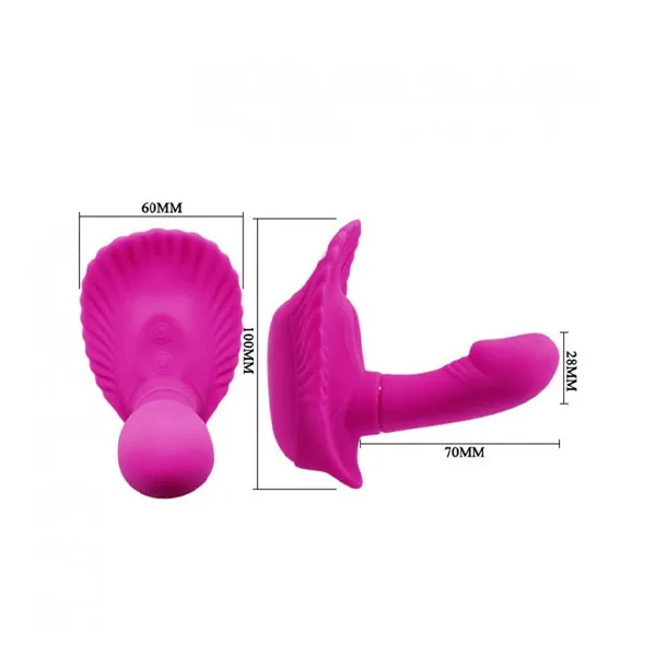Panty Dildo Vibrator with Remote - Product Gallery View 2 | act wellness