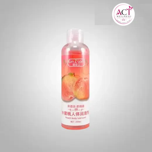 Peach Body Lubricant 200ml - Buy Online in India | act wellness - view 1