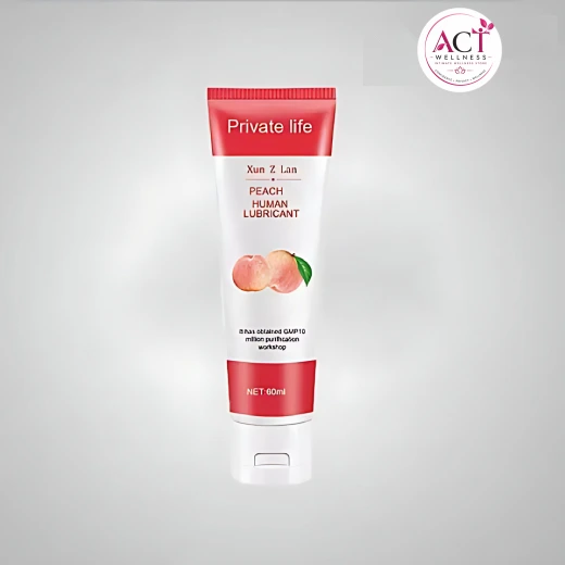 Peach Fruit Lubricant Private Life - Buy Online in India | act wellness - view 1