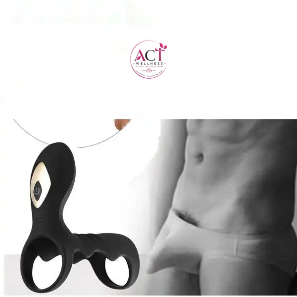 Penis Erection Vibrator Enhancement Ring - Product Gallery View 2 | act wellness