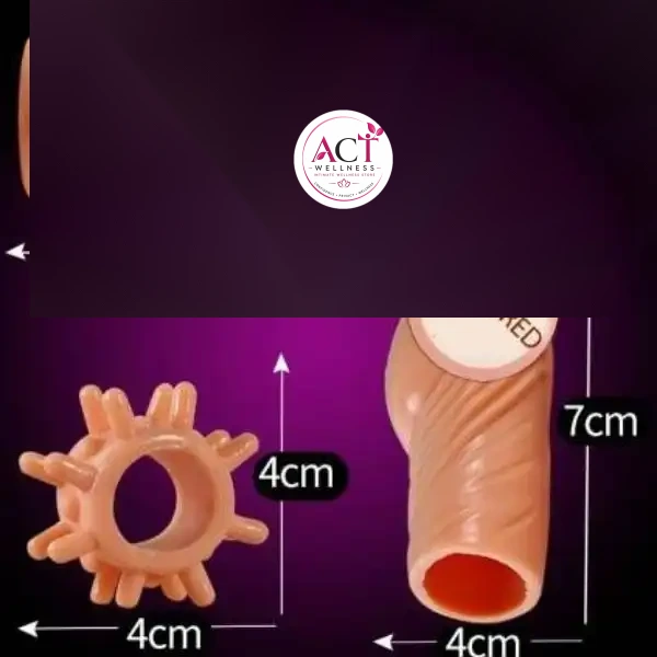 Penis Extender Delay Ejaculation Cock Ring - Product Gallery View 3 | act wellness