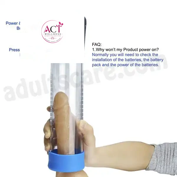 Electric Penis Pump Automatic Penis Enlargement - Product Gallery View 3 | act wellness
