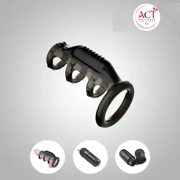 Penis Ring Men Ejaculation Delay Cock Rubber Rings Penis Enlargement - Buy Online in India | act wellness - view 1