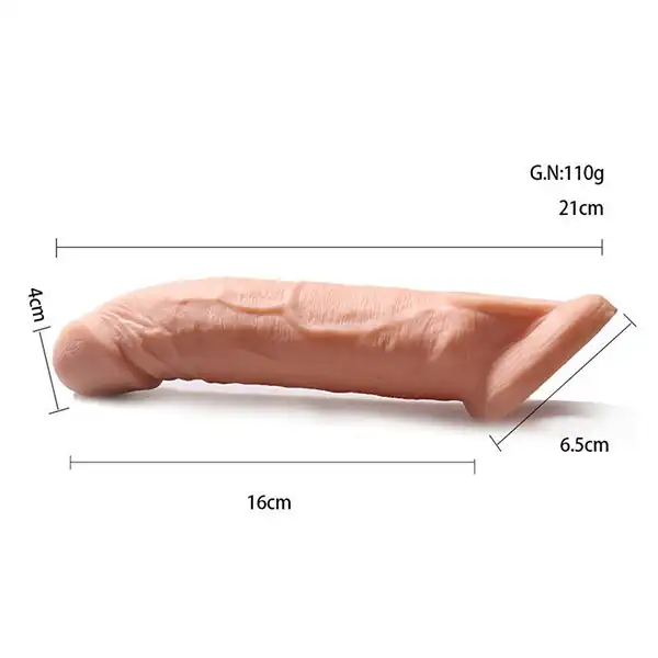 Penis Extender Sleeve with Enhancer Ball Girth - Product Gallery View 2 | act wellness