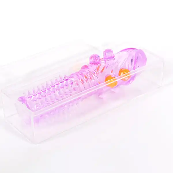 Penis Sleeve Crystal Dotted Extended Pleasure Condom - Product Gallery View 5 | act wellness