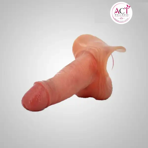 Penis Sleeve Penis Extender Realistic Cock - Buy Online in India | act wellness - view 1