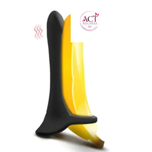 Penis Vibrator With Ring Long Lasting Erection Clitoris Stimulate Massage - Product Gallery View 4 | act wellness