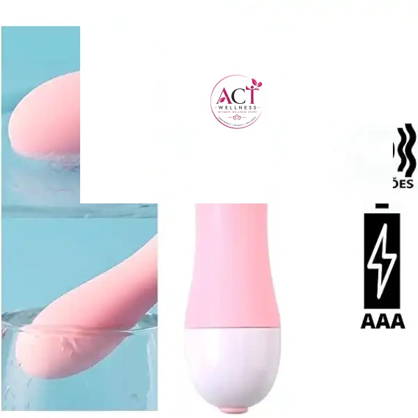 PERSONAL POCKET CUTE MULTI SPEED PINK VIBRATOR - Product Gallery View 5 | act wellness