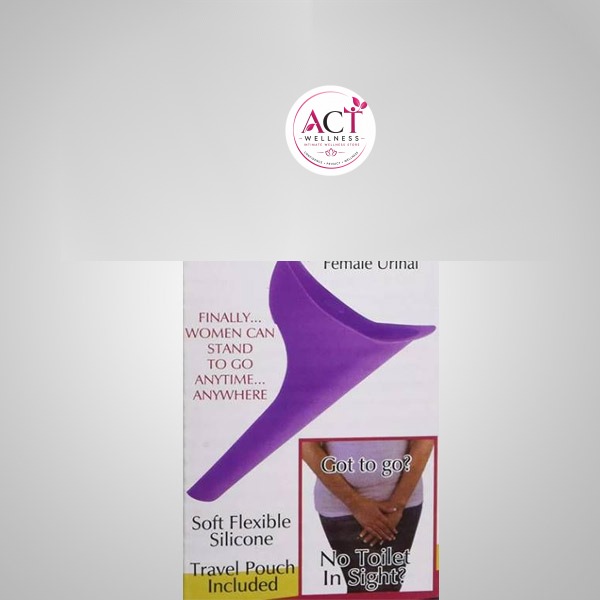 Pez Portable Female Travel Standing Pee Urinal Device - Product Gallery View 4 | act wellness