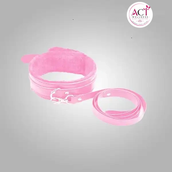 Pink Collar Leash Fetish Bdsm Dog Slave - Buy Online in India | act wellness - view 1