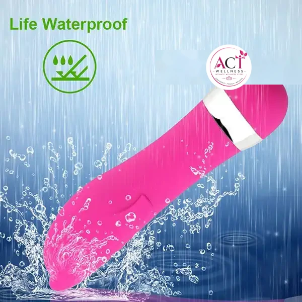 Pink Dolphin Mini Vibrator Massager - Product Gallery View 4 | act wellness