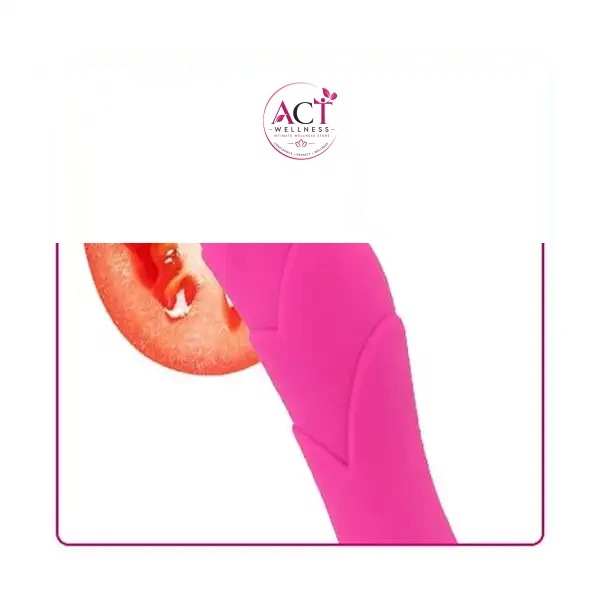 Mini Pink Rose Vibrator - Product Gallery View 2 | act wellness