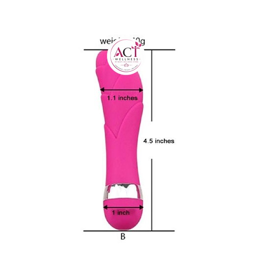Mini Pink Rose Vibrator - Product Gallery View 4 | act wellness