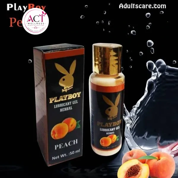 Playboy Peach Lubricant 50ml - Product Gallery View 5 | act wellness