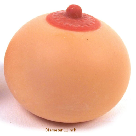 Portable Soft 3D Breast Nipple Touch Male Sex Toy - Product Gallery View 2 | act wellness