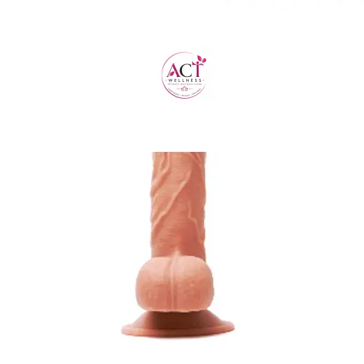 Powerful Thrusting Rotating Head Vibration Wireless Remote Dildo - Product Gallery View 3 | act wellness