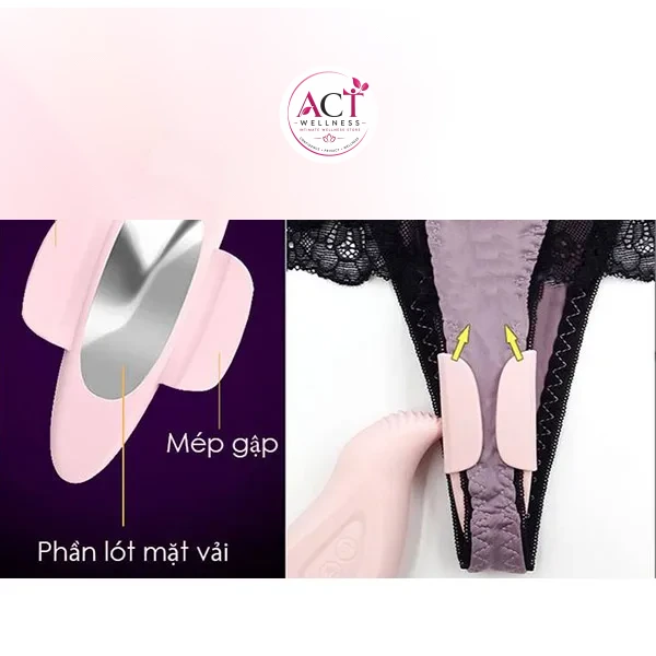 Wearable Panty Vibrator with Wireless Remote - Product Gallery View 2 | act wellness