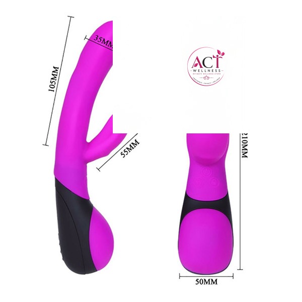Party Love New Rabbit Vibrator - Product Gallery View 3 | act wellness