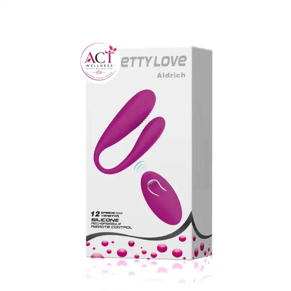 Pretty Love Rechargeable Couple Vibrator - Product Gallery View 3 | act wellness