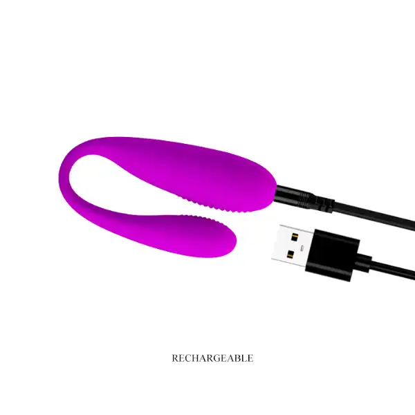 Pretty Love Rechargeable Couple Vibrator - Product Gallery View 4 | act wellness