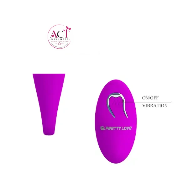 Pretty Love Rechargeable Couple Vibrator - Product Gallery View 5 | act wellness