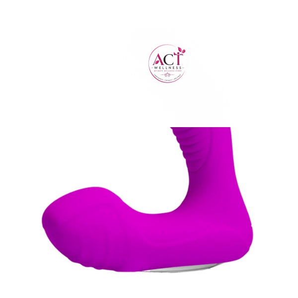 USB Rechargeable Heating Anal Vibrator Prostate Massager - Product Gallery View 5 | act wellness