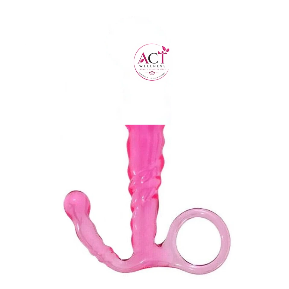Prostate Massager Back Plug With Pull Ring - Product Gallery View 3 | act wellness