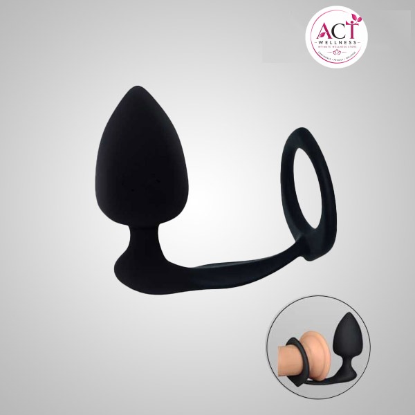 Combo Threat Cocking Anal Plug - Buy Online in India | act wellness - view 1