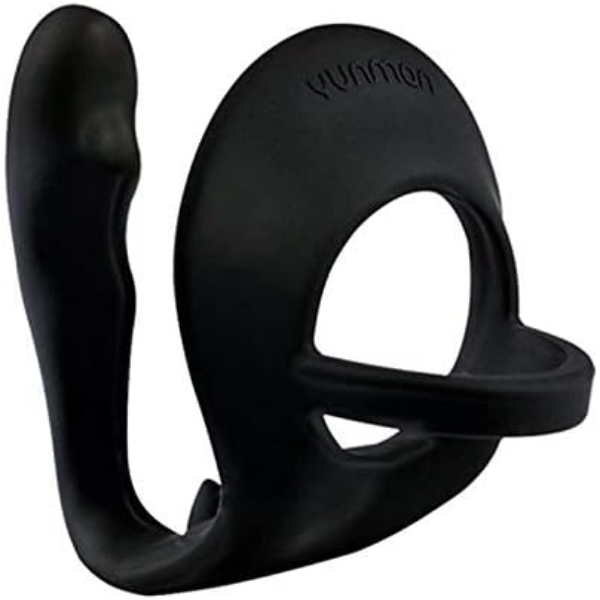 Male Prostate Massager with Dual Penis Cock Ring - Product Gallery View 2 | act wellness