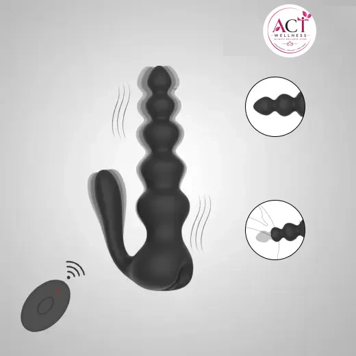 Prostate, Anal Vibrating Massager with usb recharge - Buy Online in India | act wellness - view 1